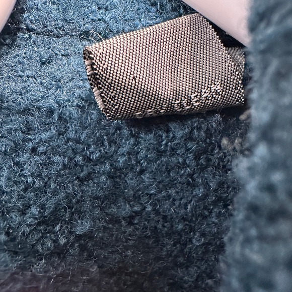 Kate Hill Petite Teal Blue Wool Blend Blazer Jacket Women's Size 14P - Picture 5 of 6